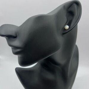 South Sea Pearl Button Earrings